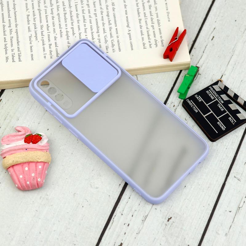 قاب PC مات محافظ لنز دار کشویی Samsung Galaxy A70