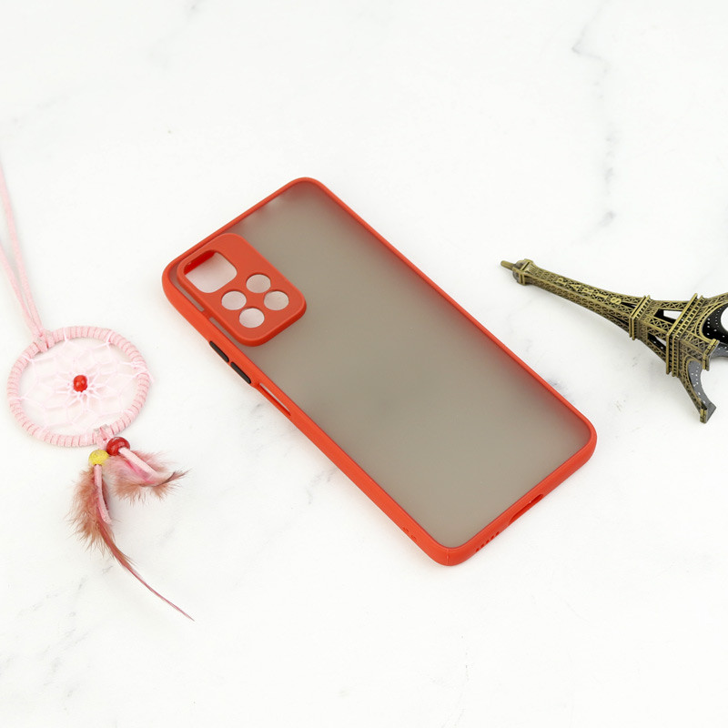 قاب PC مات محافظ لنز دار Xiaomi Redmi Note 11 Pro (China)