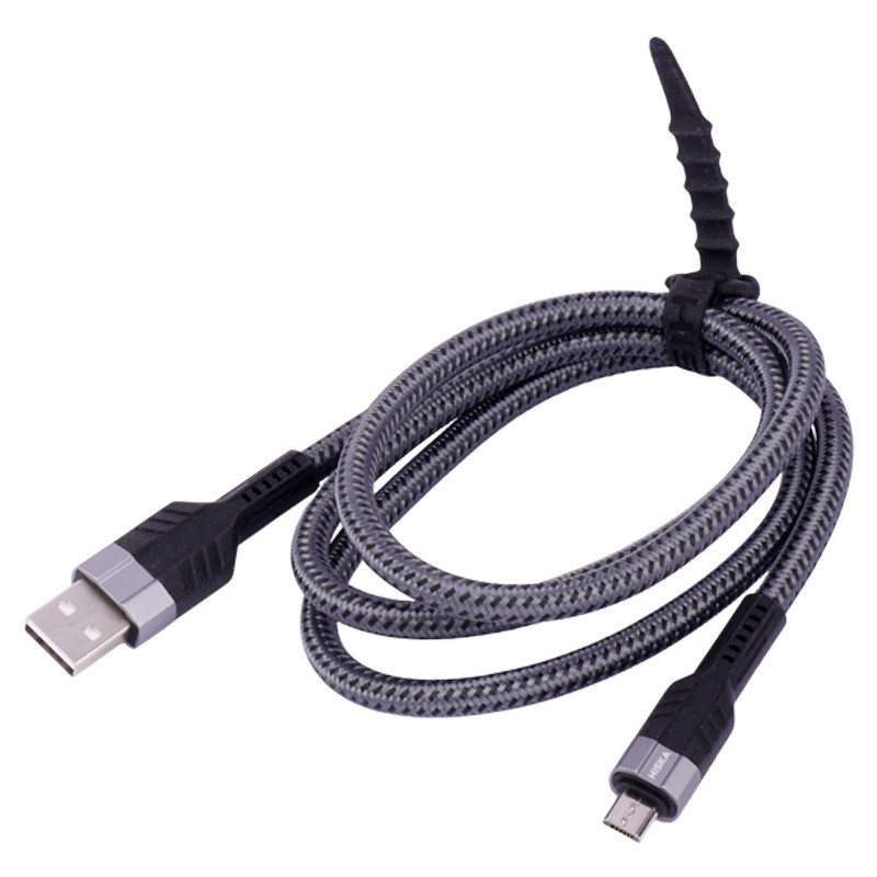 کابل میکرو یو اس بی فست شارژ Hiska LX-304 6A PD QC3.0 1m