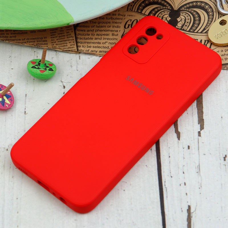 قاب سیلیکونی معمولی محافظ لنزدار Samsung Galaxy A03s