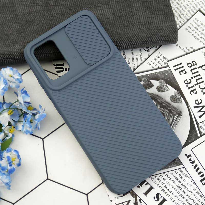 قاب سیلیکونی کبریتی محافظ لنزدار کشویی Samsung Galaxy A02s / A03s