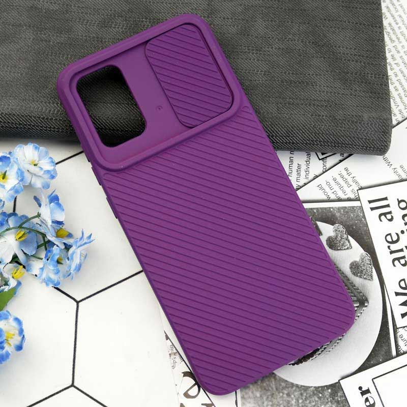 قاب سیلیکونی کبریتی محافظ لنزدار کشویی Samsung Galaxy A02s / A03s