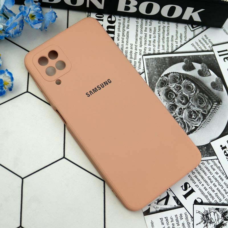 قاب سیلیکونی معمولی محافظ لنزدار Samsung Galaxy A12