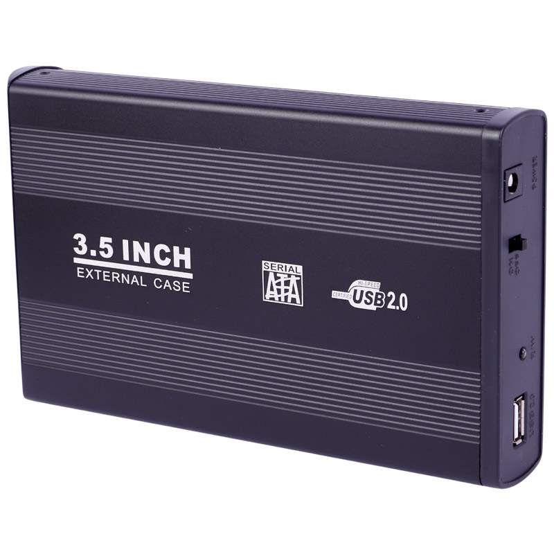 باکس هارد 3.5 اینچی External Case HDD + آداپتور