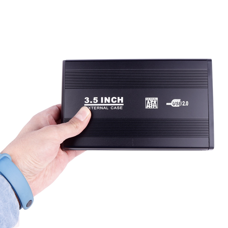 باکس هارد 3.5 اینچی External Case HDD + آداپتور
