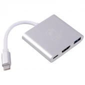 تبدیل Type-C به HDMI/USB3.0/Type-C پی نت P-net