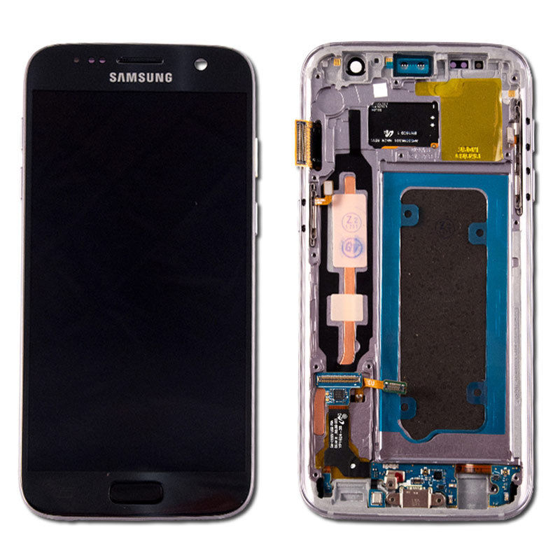 تاچ و ال سی دی Samsung Galaxy S7 Flat اورجینال به همراه فریم