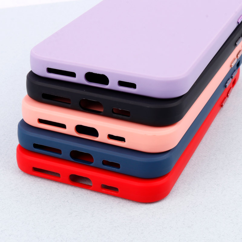 قاب طرح سیلیکونی محافظ لنزدار براق iPhone 11 Pro Max