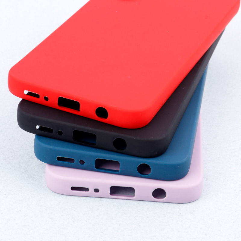 قاب طرح سیلیکونی محافظ لنزدار براق Samsung Galaxy A50s