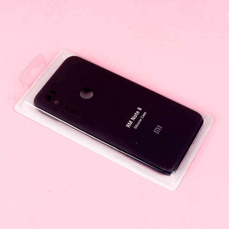 قاب سیلیکونی اصلی زیربسته شیائومی Redmi Note 8 محافظ لنزدار