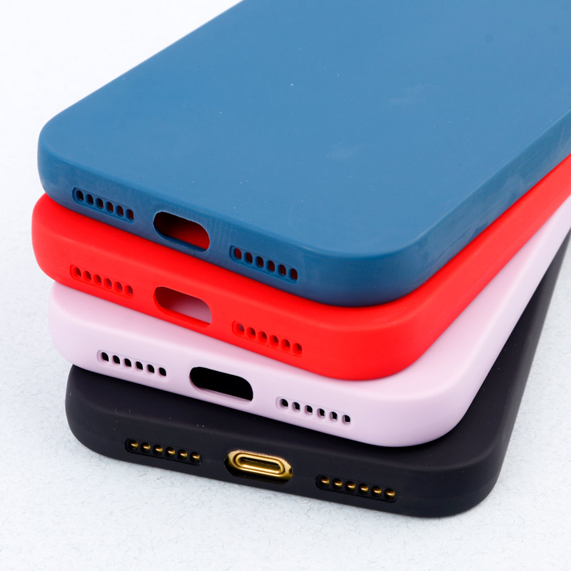 قاب طرح سیلیکونی محافظ لنزدار براق iPhone 11