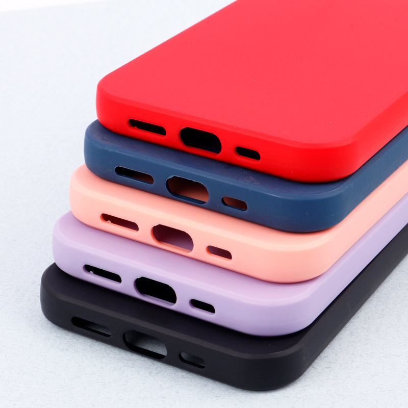 قاب طرح سیلیکونی محافظ لنزدار براق iPhone 12 Pro