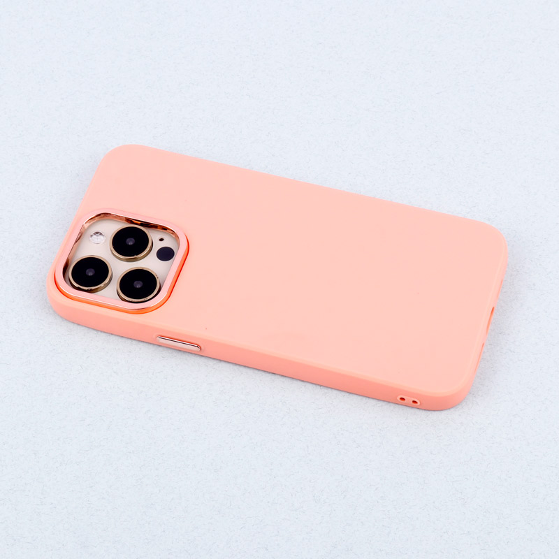 قاب طرح سیلیکونی براق iPhone 14 Pro Max