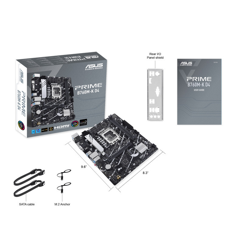 مادربرد ایسوس Prime B760M-K DDR4