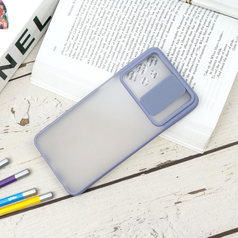 قاب PC مات محافظ لنز دار کشویی Samsung A32 5G