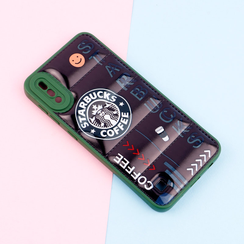 قاب پافر طرحدار ژله ای محافظ لنزدار Samsung Galaxy A10