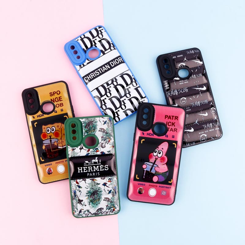 قاب پافر طرحدار ژله ای محافظ لنزدار Samsung Galaxy A10s