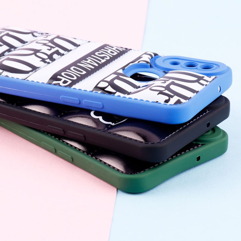 قاب پافر طرحدار ژله ای محافظ لنزدار Samsung Galaxy A10s