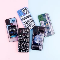 قاب پافر طرحدار ژله ای محافظ لنزدار Samsung Galaxy A11