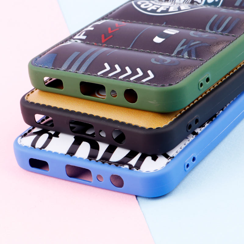قاب پافر طرحدار ژله ای محافظ لنزدار Samsung Galaxy A12