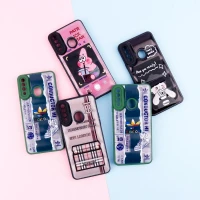 قاب پافر طرحدار ژله ای محافظ لنزدار Samsung Galaxy A20s