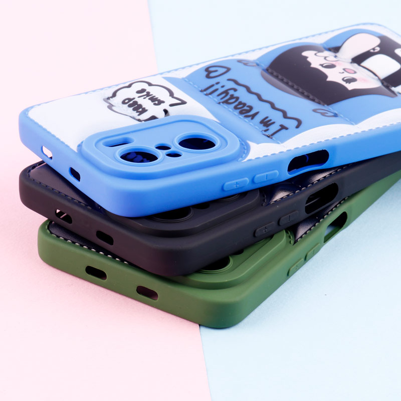 قاب پافر طرحدار ژله ای محافظ لنزدار Xiaomi Poco F3