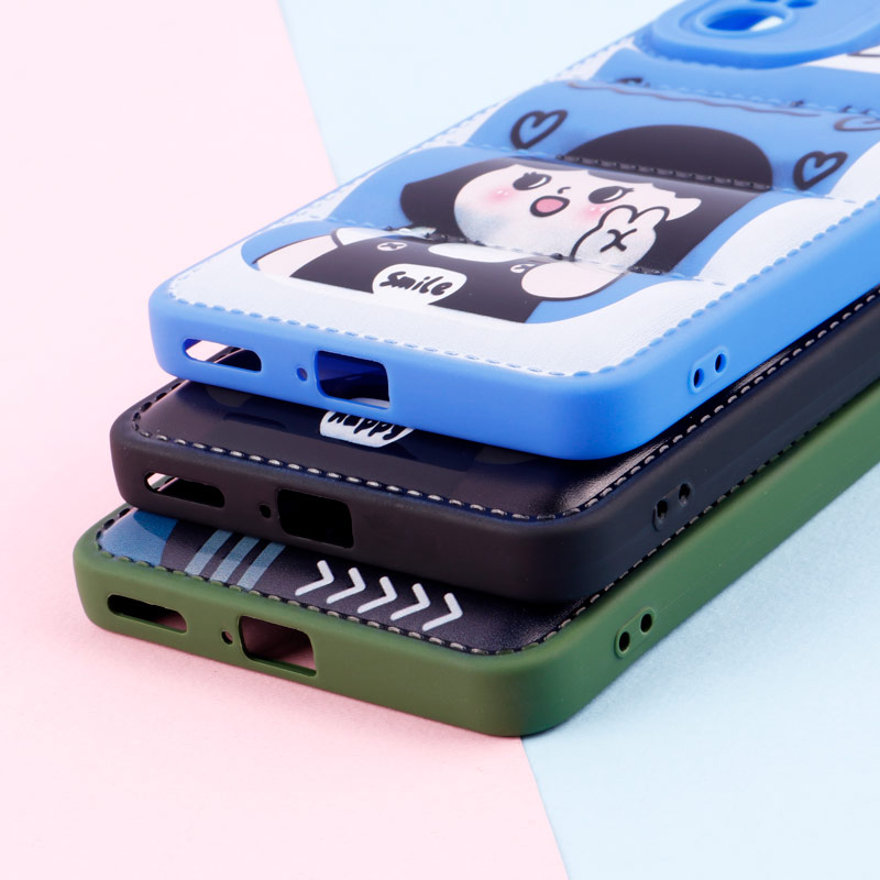 قاب پافر طرحدار ژله ای محافظ لنزدار Xiaomi Poco F3