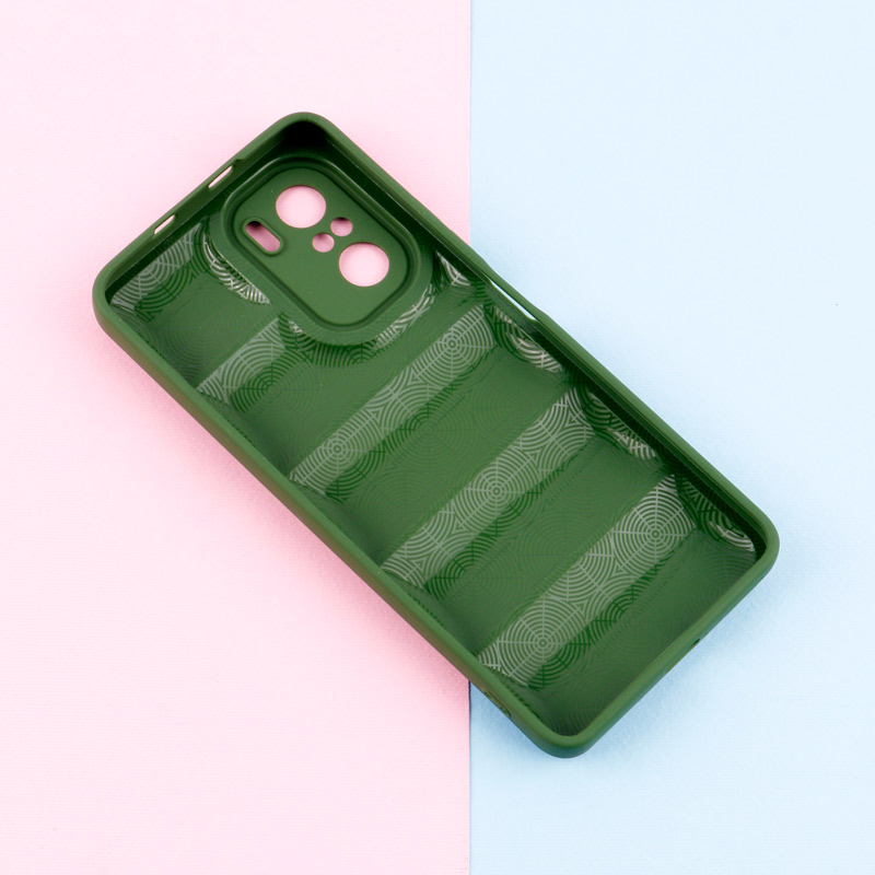 قاب پافر طرحدار ژله ای محافظ لنزدار Xiaomi Poco F3