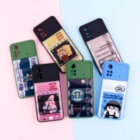 قاب پافر طرحدار ژله ای محافظ لنزدار Xiaomi Poco M4 Pro