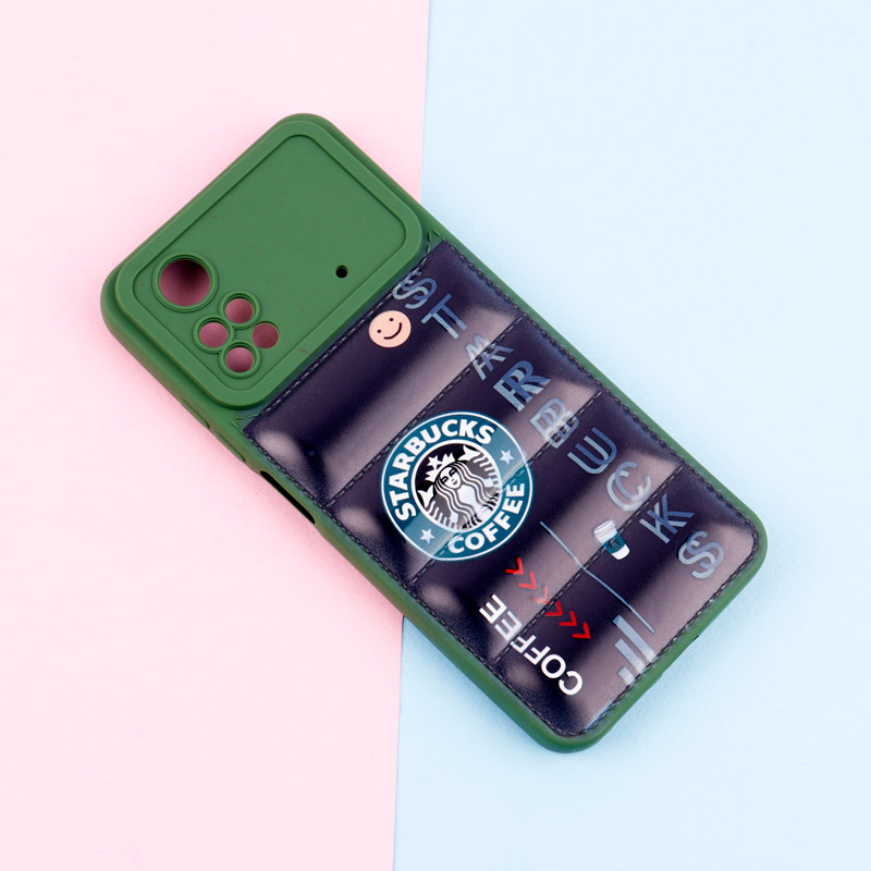 قاب پافر طرحدار ژله ای محافظ لنزدار Xiaomi Poco M4 Pro