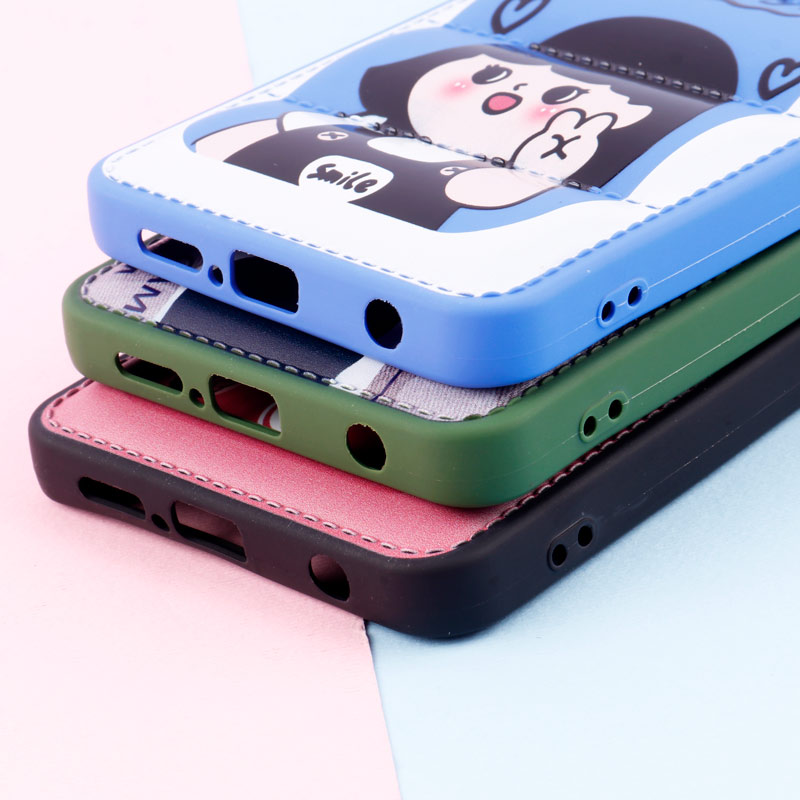 قاب پافر طرحدار ژله ای محافظ لنزدار Xiaomi Poco X3