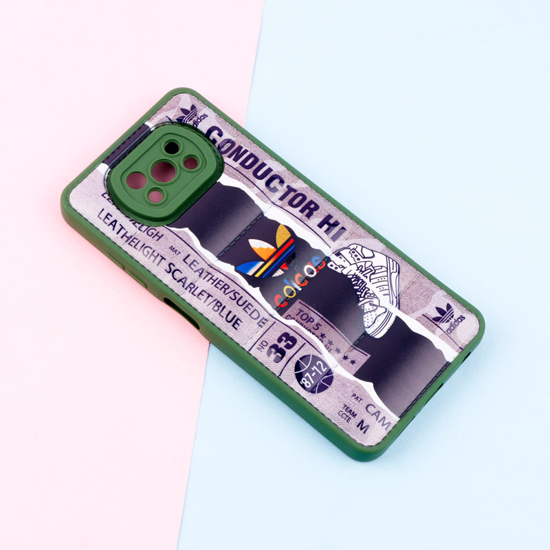 قاب پافر طرحدار ژله ای محافظ لنزدار Xiaomi Poco X3