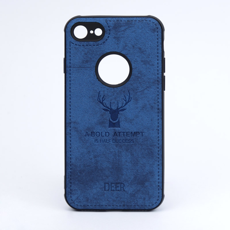 قاب چرمی طرح گوزن iPhone 7/8/SE
