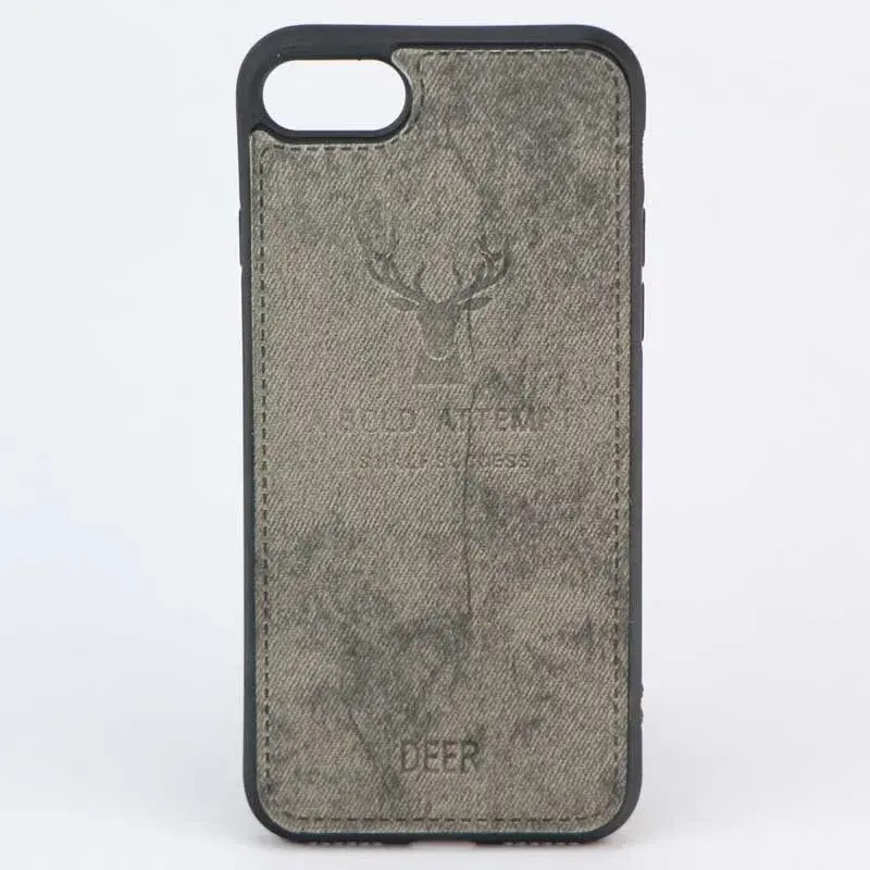 قاب چرمی طرح گوزن iPhone 7/8/SE