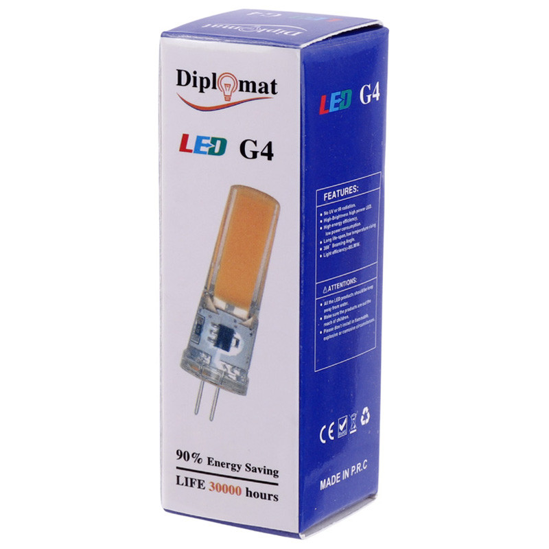 لامپ سوزنی دیپلمات 220V پایه G4