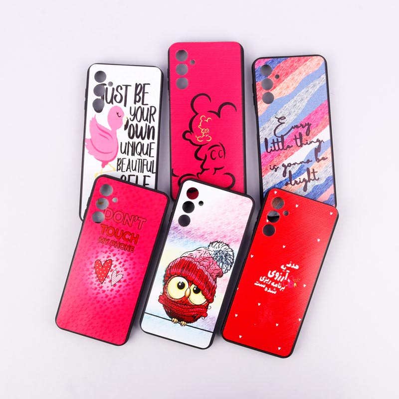 قاب دور ژله ای طرحدار دخترانه محافظ لنزدار ایرانی Samsung Galaxy A14