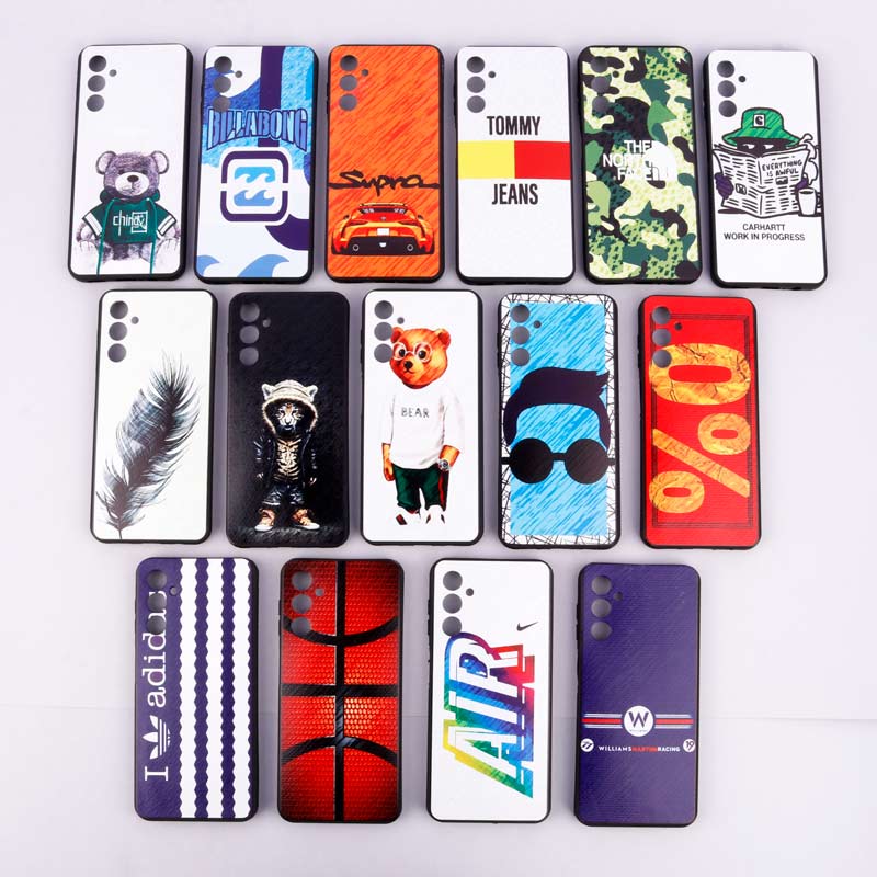 قاب دور ژله ای طرحدار پسرانه محافظ لنزدار ایرانی Samsung Galaxy A14