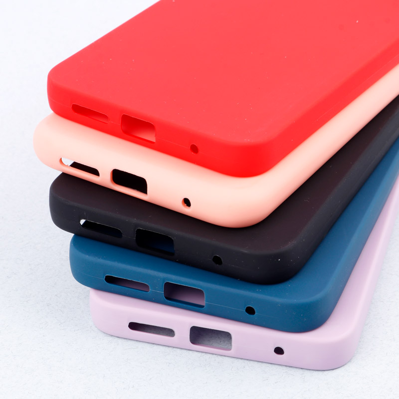 قاب طرح سیلیکونی محافظ لنزدار براق Xiaomi Poco M4 Pro