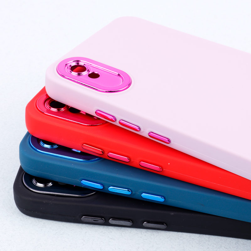 قاب طرح سیلیکونی محافظ لنزدار براق Xiaomi Redmi 9A