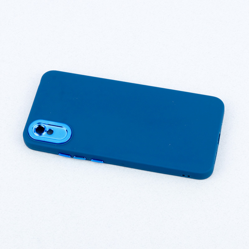 قاب طرح سیلیکونی محافظ لنزدار براق Xiaomi Redmi 9A