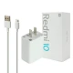 شارژر دیواری فست شارژ Xiaomi Redmi 10 3A QC3 PD 20W سرجعبه + کابل Type-C و جعبه گوشی