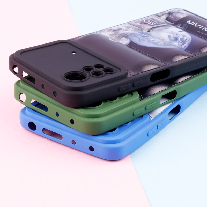 قاب پافر طرحدار ژله ای محافظ لنزدار Xiaomi Poco X4 Pro 5G