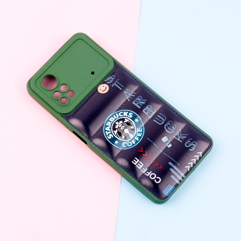قاب پافر طرحدار ژله ای محافظ لنزدار Xiaomi Poco X4 Pro 5G