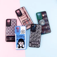 قاب پافر طرحدار ژله ای محافظ لنزدار Xiaomi Redmi Note 11 / 11s