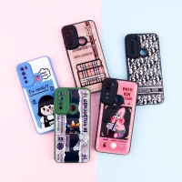 قاب پافر طرحدار ژله ای محافظ لنزدار Xiaomi Redmi Note 8