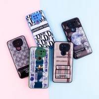 قاب پافر طرحدار ژله ای محافظ لنزدار Xiaomi Redmi Note 9