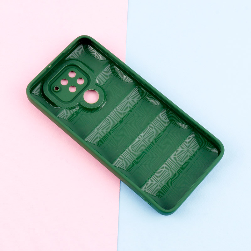 قاب پافر طرحدار ژله ای محافظ لنزدار Xiaomi Redmi Note 9