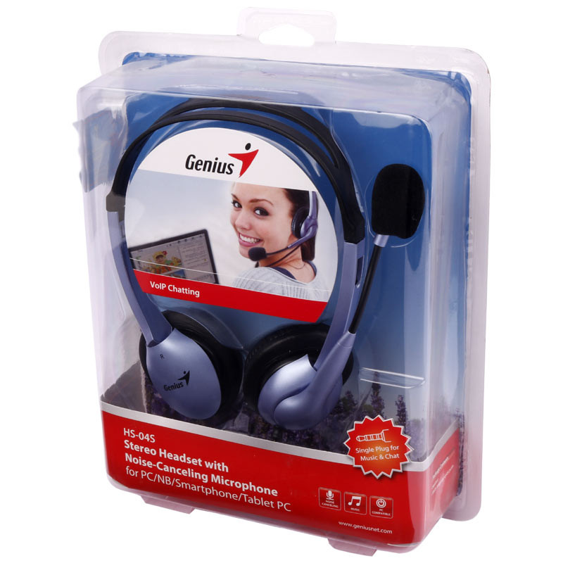 هدست سیم دار Genius HS-04S