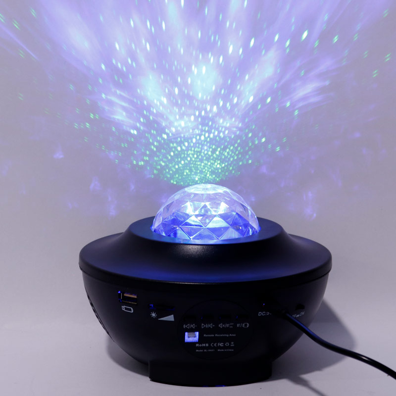 لامپ LED اسپیکر دار بلوتوثی و فلش خور Starry Projector + ریموت کنترل