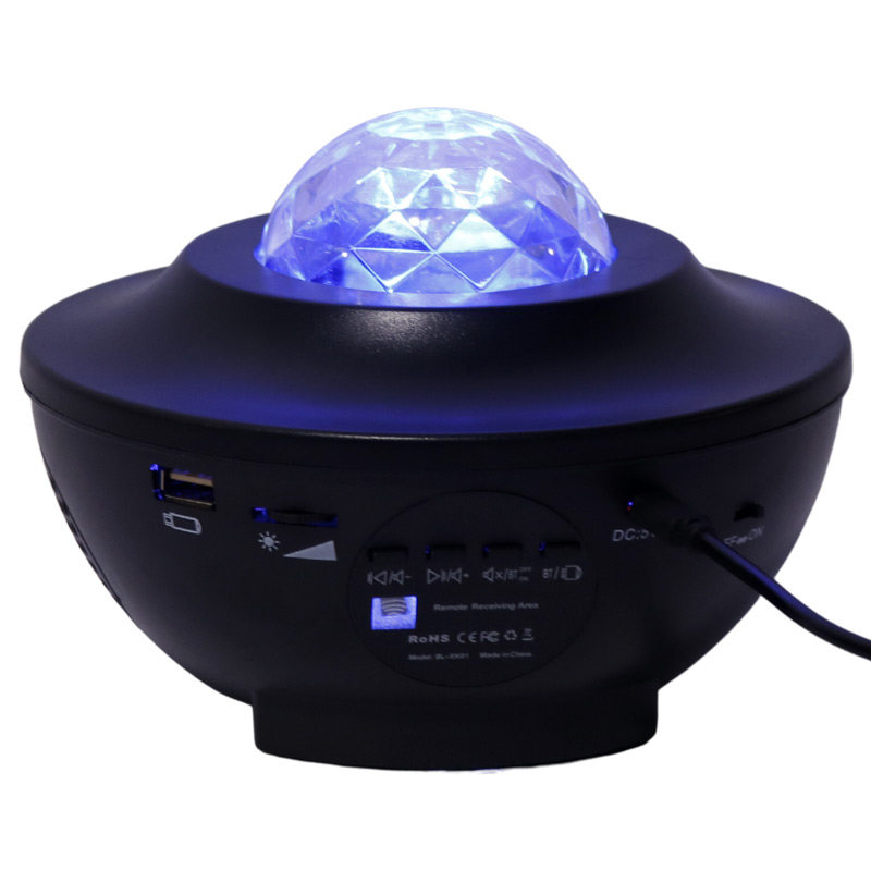 لامپ LED اسپیکر دار بلوتوثی و فلش خور Starry Projector + ریموت کنترل